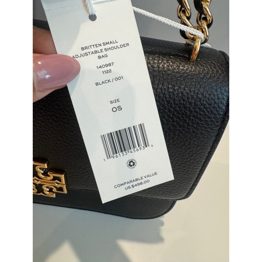 Tory Burch Britten Adjustable Small Shoulder Bag - image 8